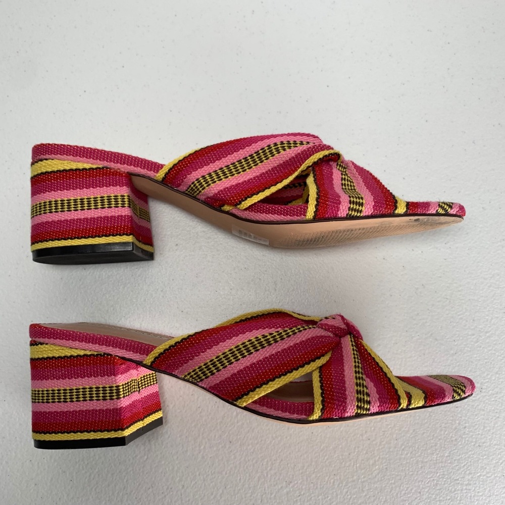 Chelsea & Violet Gia Knot Slip On Mules Size 10 - Picture 6 of 9